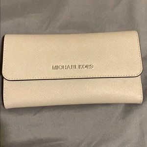 Gray Michael Kors wallet